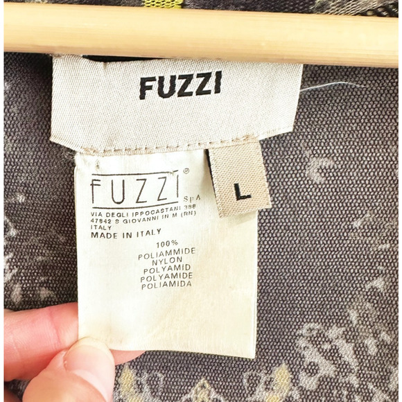 VTG Fuzzi Jean Paul Gaultier Mesh Floral Cardigan Large Y2K 90s Whimsy Italian - Picture 6 of 9